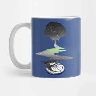 Agender Tree LGBT Pride Flag Mug